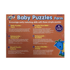 Galt - Baby Puzzles - 6 x 2pc Puzzles - Farm