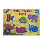 Galt - Baby Puzzles - 6 x 2pc Puzzles - Pets