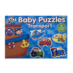 Galt - Baby Puzzles - 6 x 2pc Puzzles - Transport