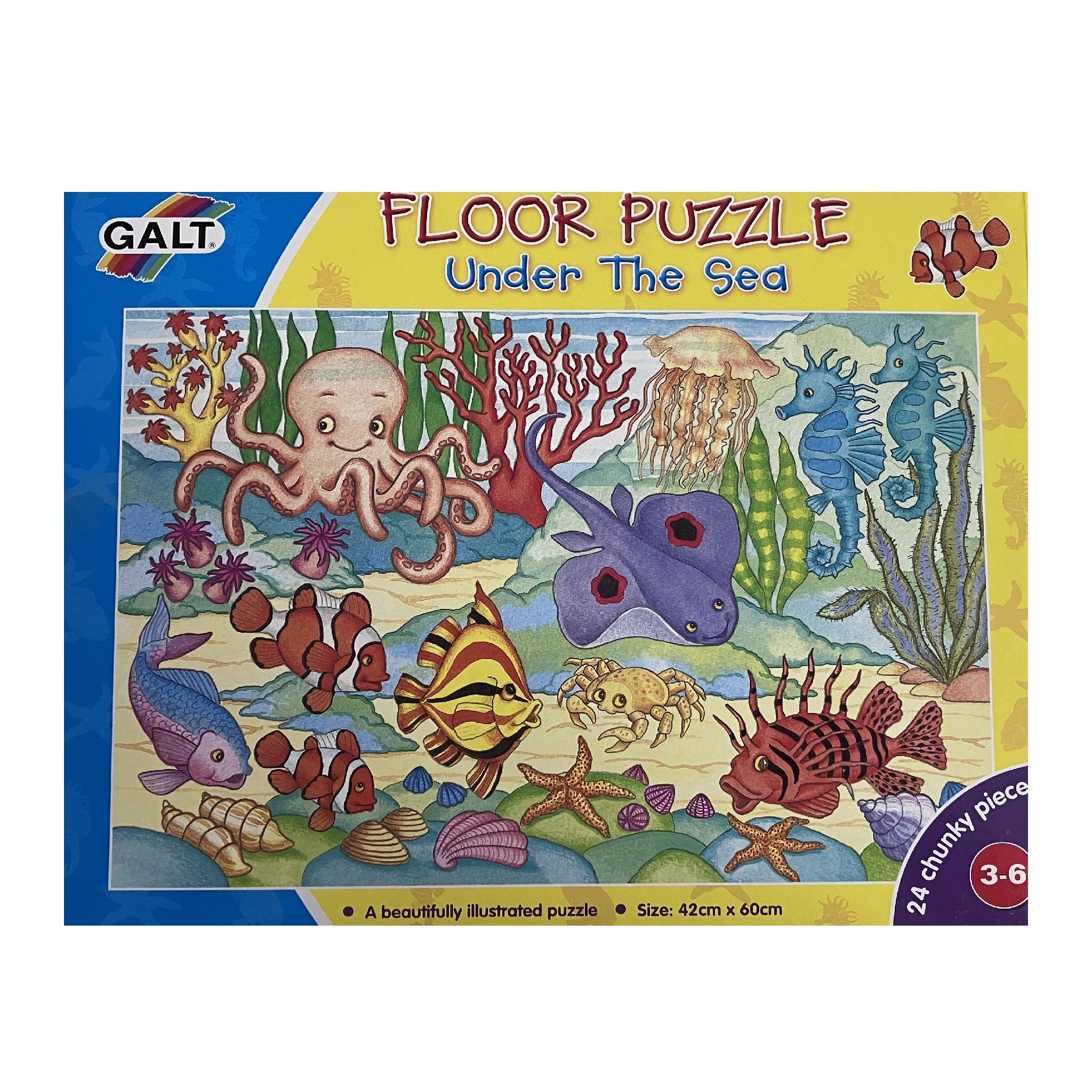 Galt 24pc Floor Puzzle- Under the Sea
