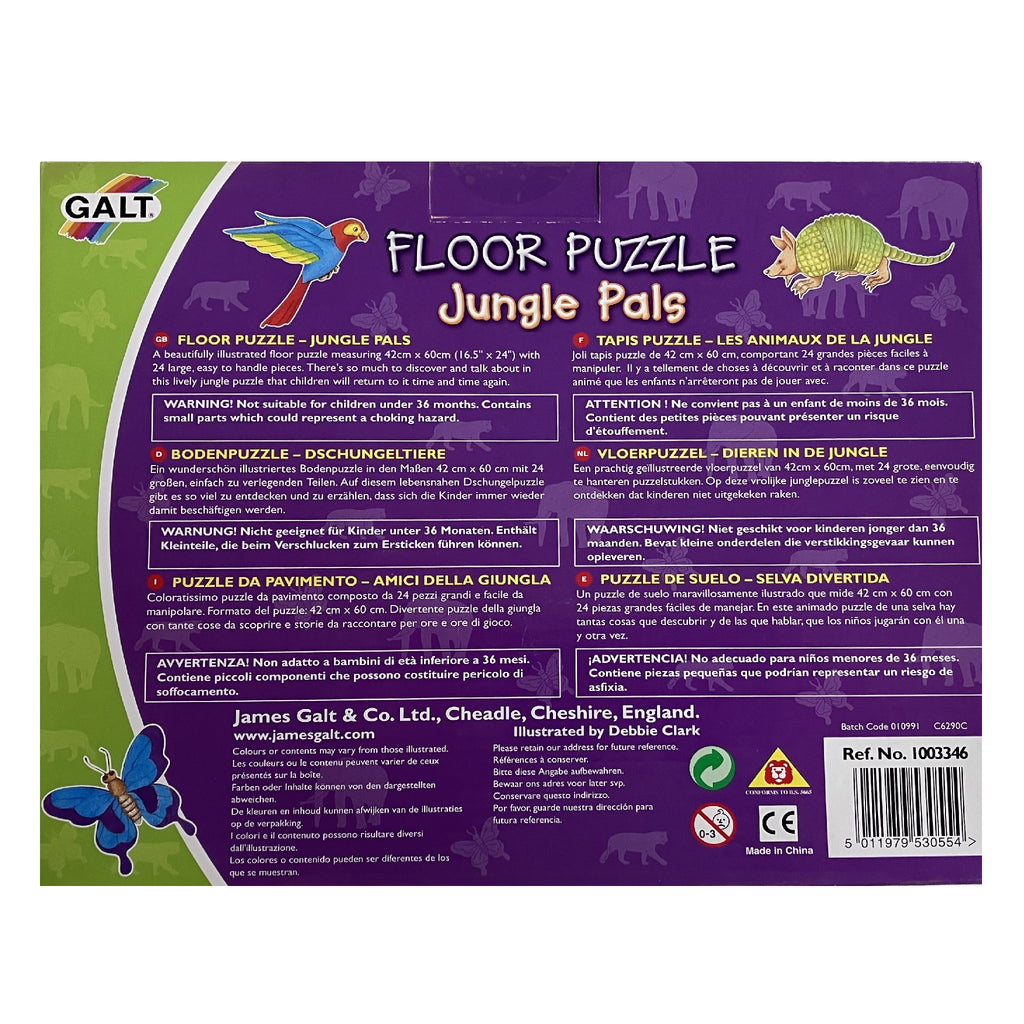 Galt 24pc Floor Puzzle- Jungle Pals