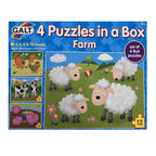 Galt - 4 Puzzles in a Box - Farm