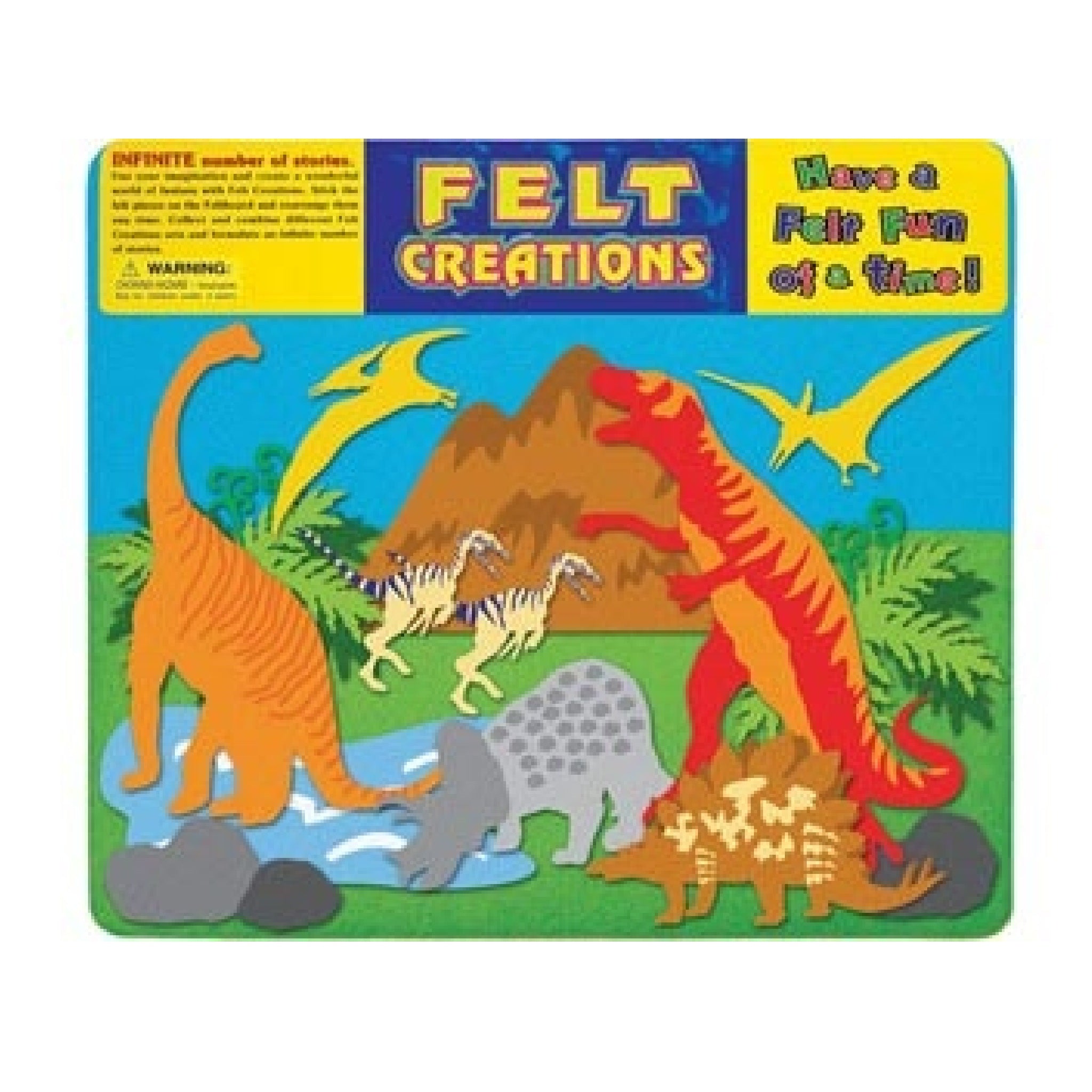 Felt Creations - Prehistoric Dinosaurs