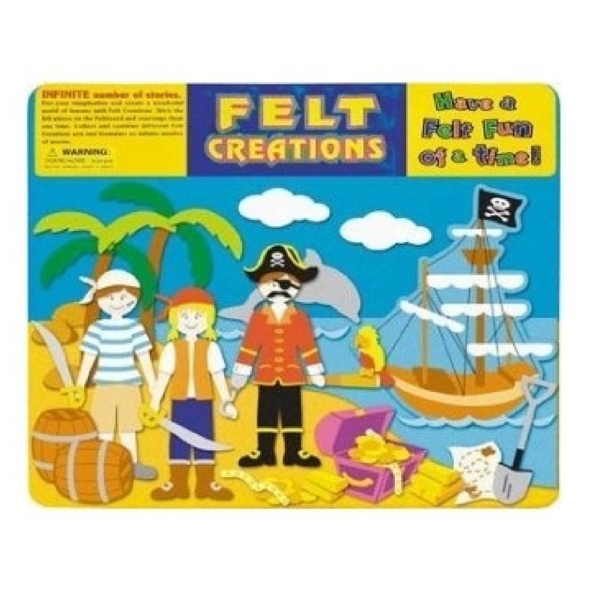 Felt Creations - Pirate Ship