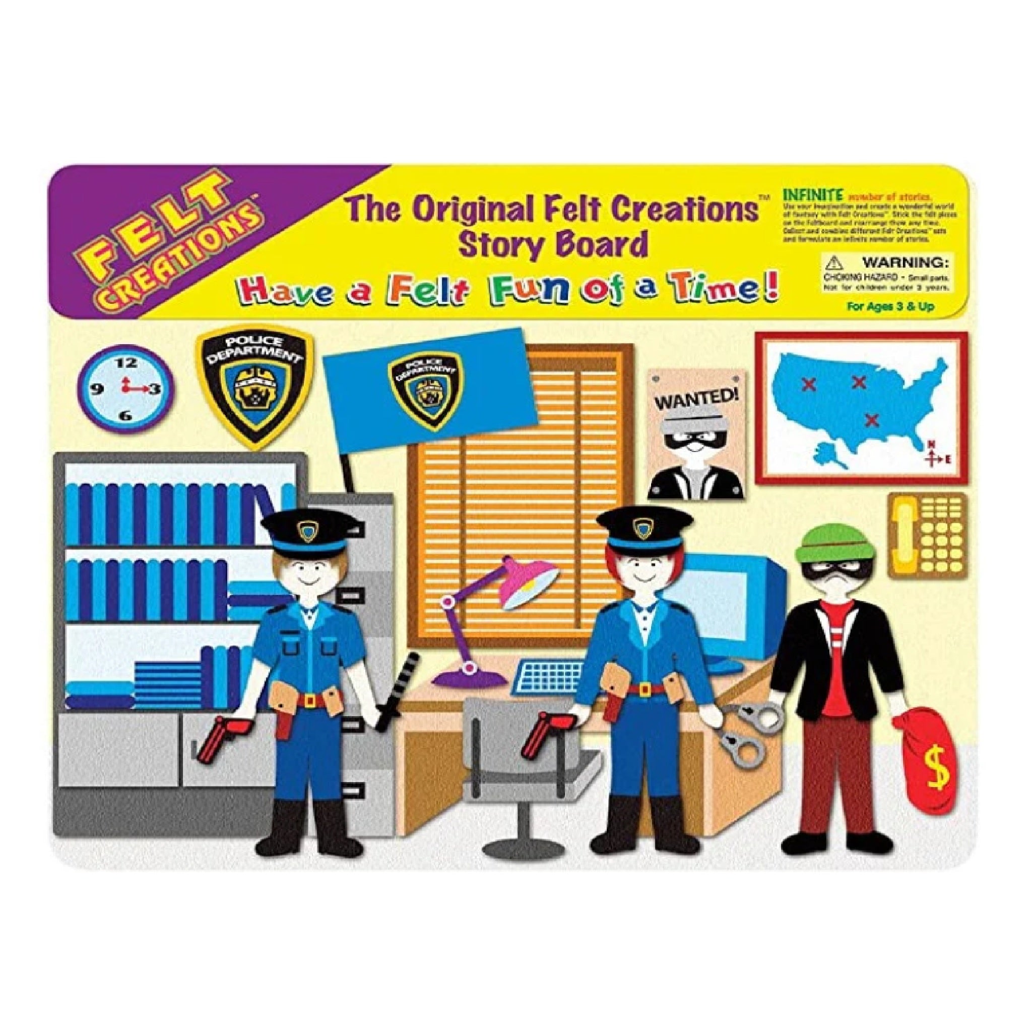 Felt Creations - Police Station