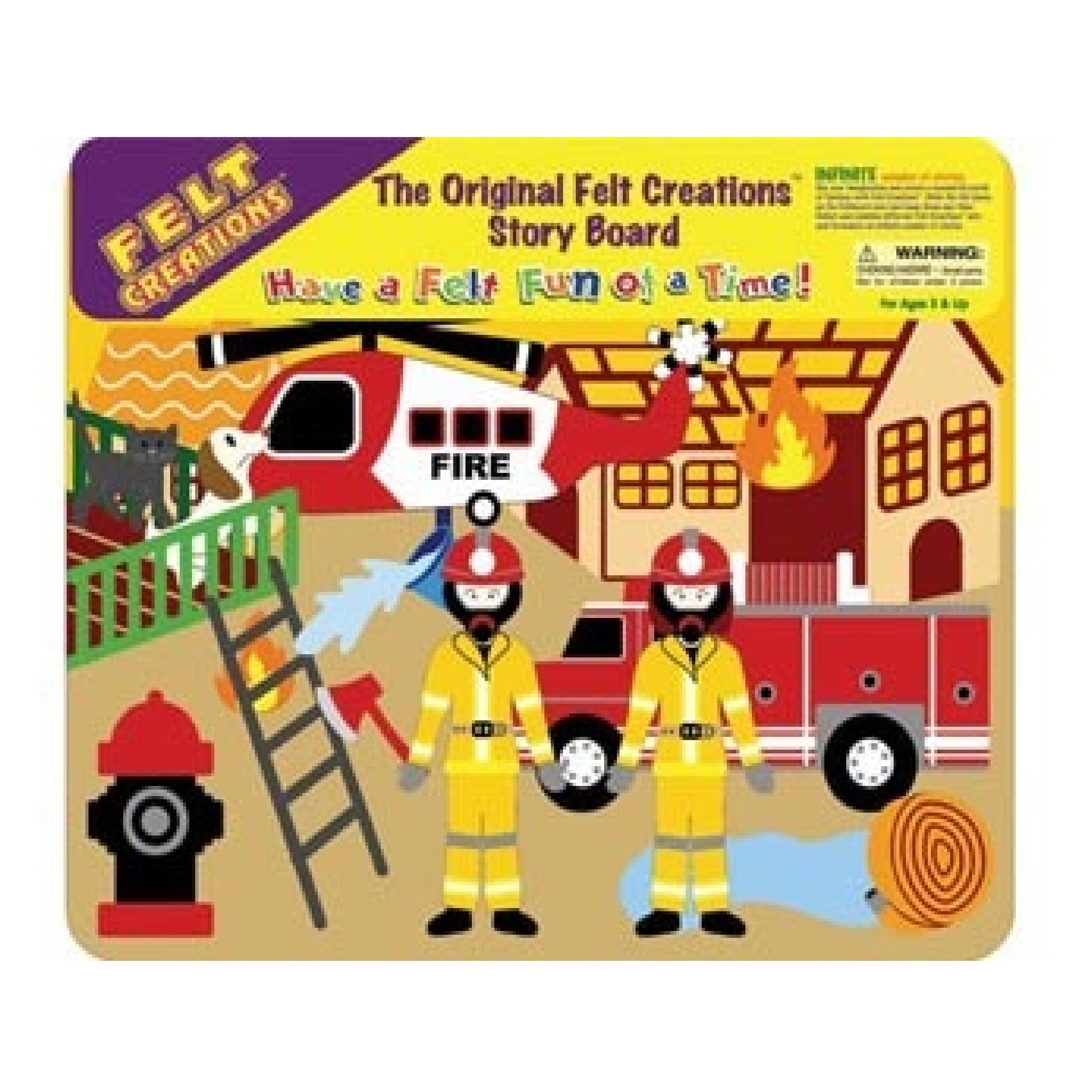 Felt Creations - Fire Engine