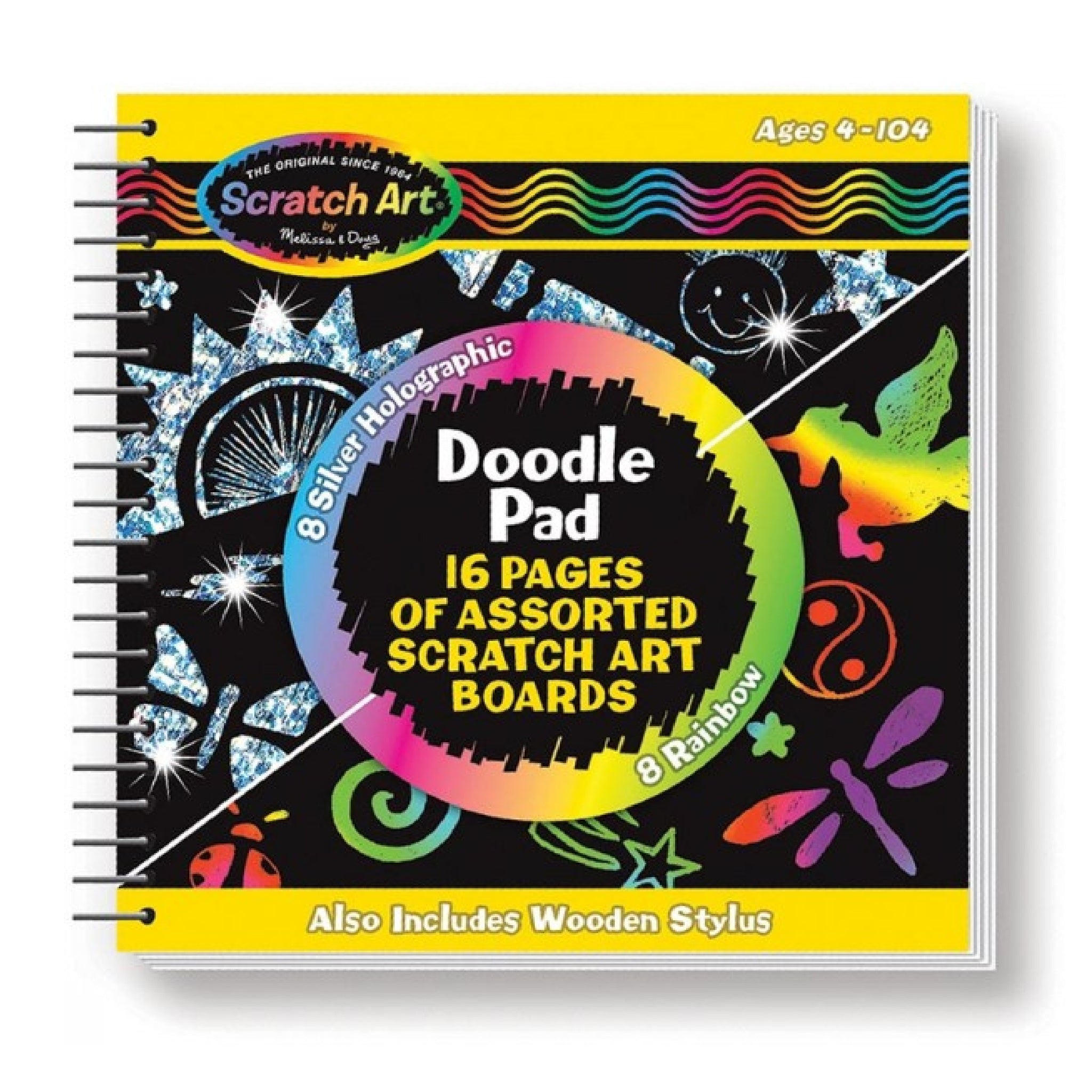 Melissa & Doug - Scratch Art - Doodle Pad