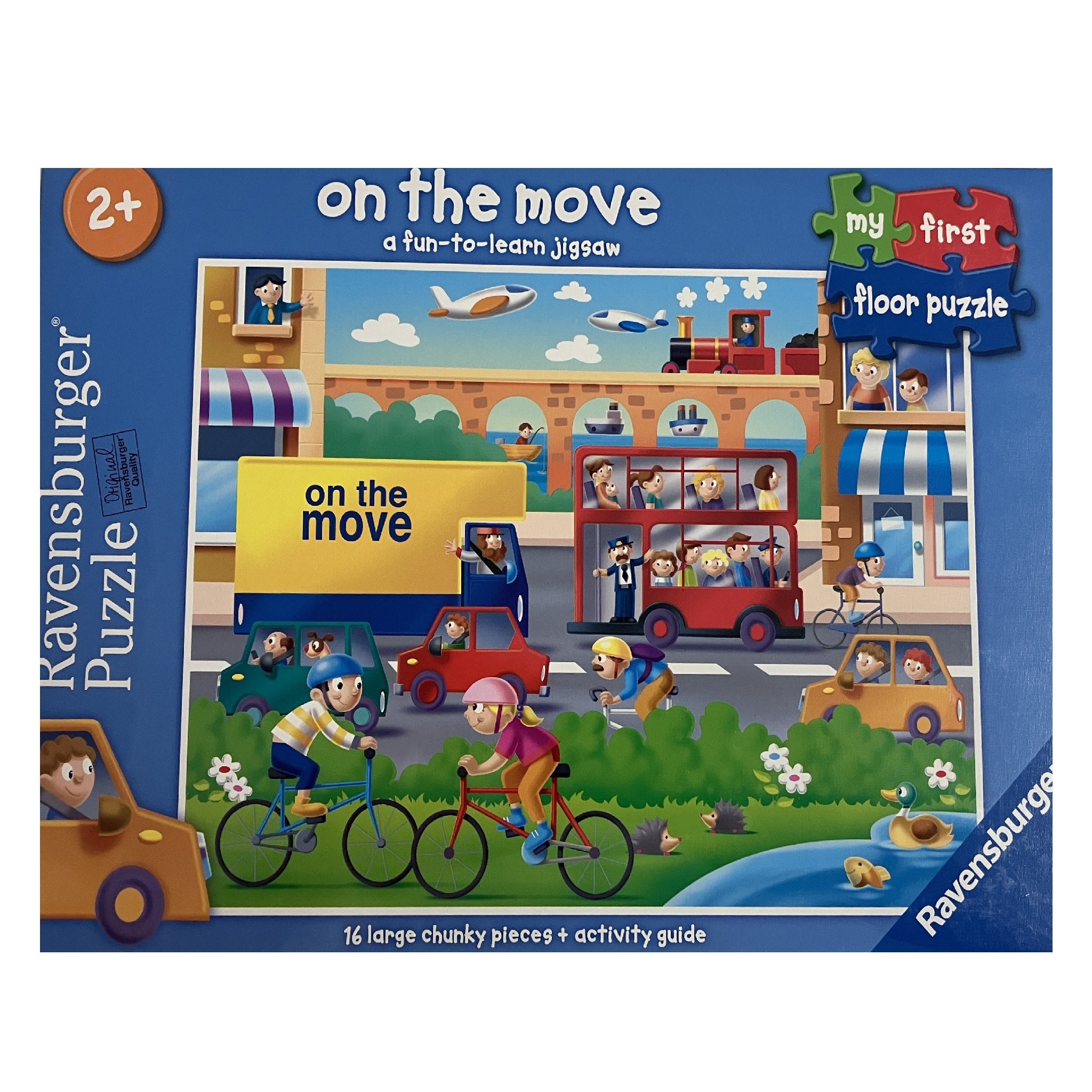 Ravensburger 16pc My First Floor Puzzle - On the Move