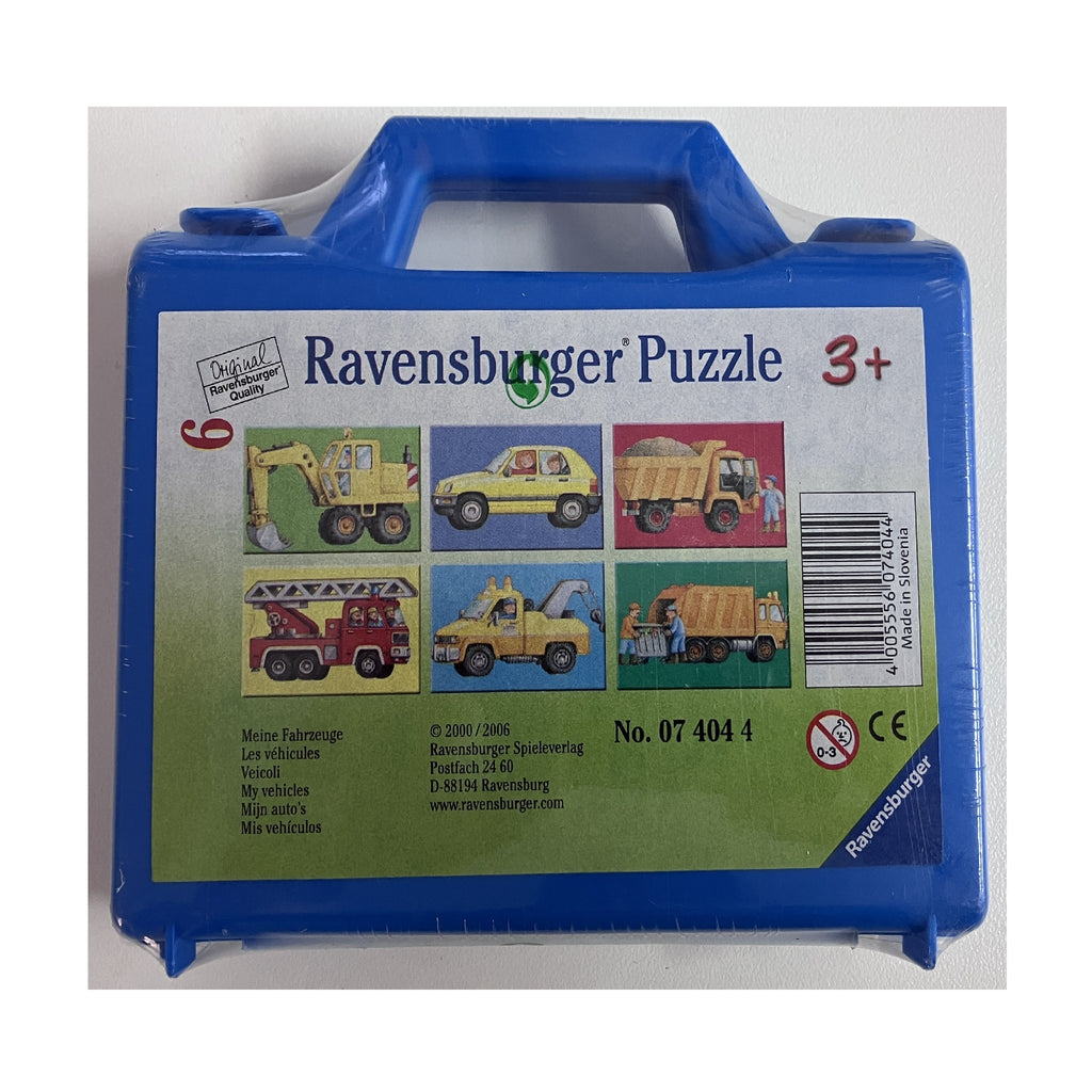Ravensburger - 6 x 6pc Block Puzzles - My Vehicles
