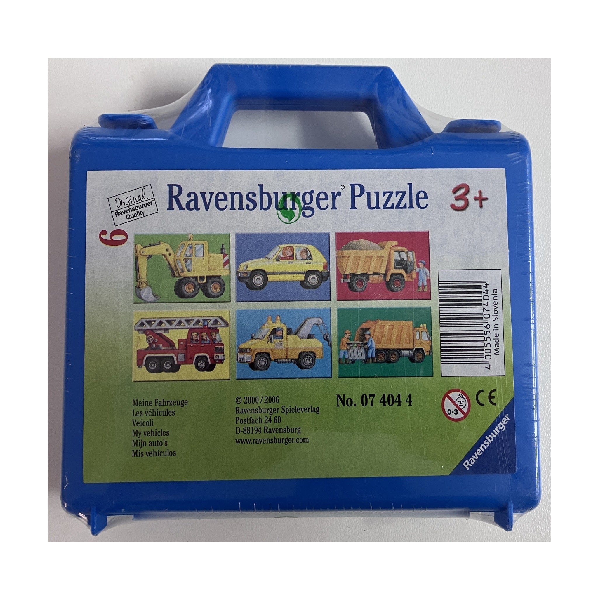 Ravensburger - 6 x 6pc Block Puzzles - My Vehicles