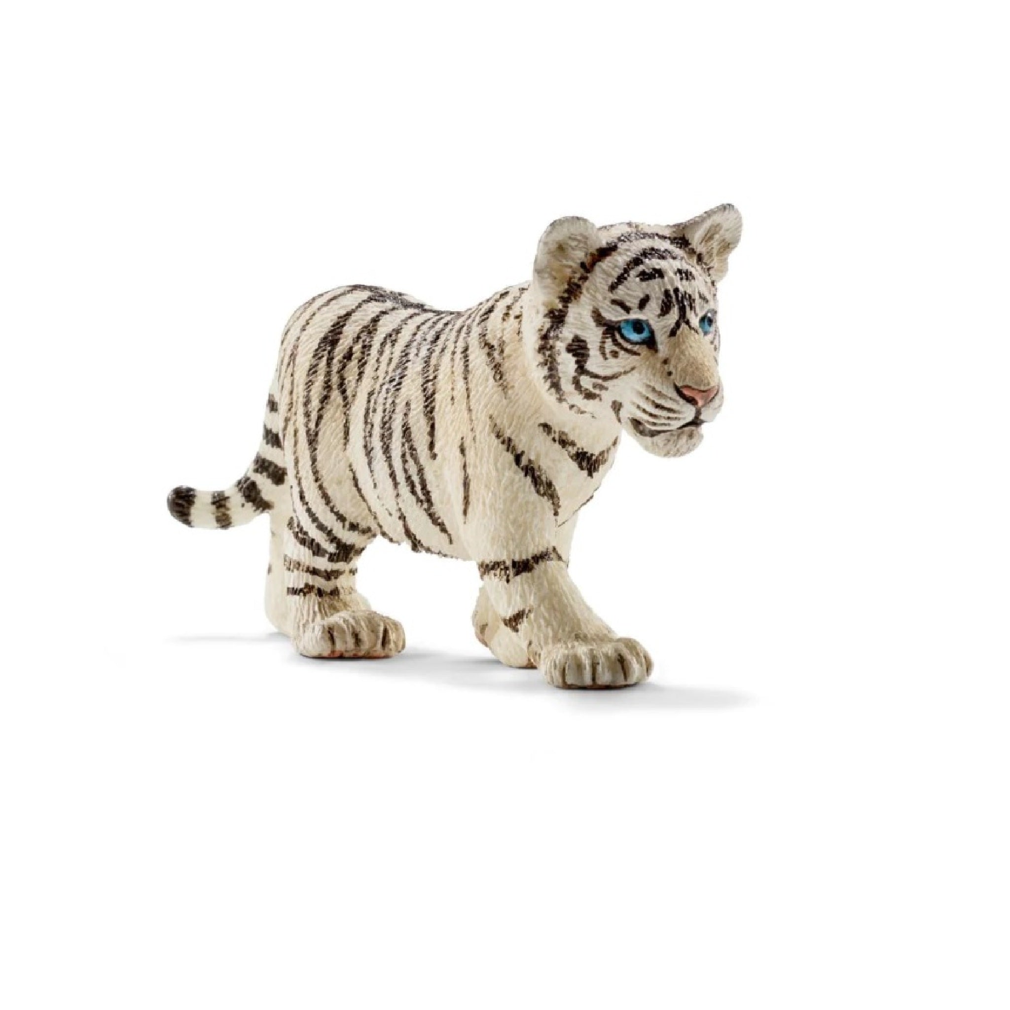 Schleich - Tiger Cub, White - 14732
