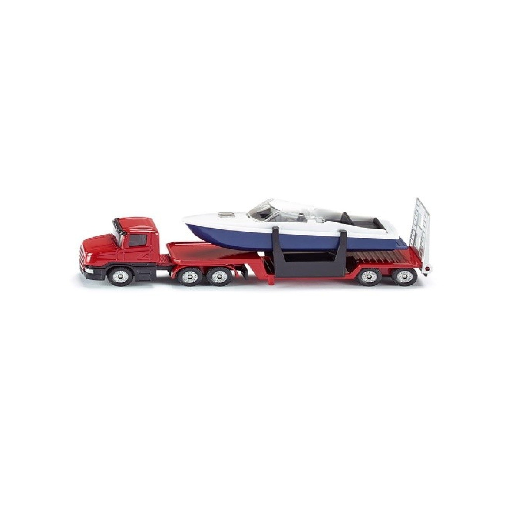 Siku - Low Loader with Boat - 1613