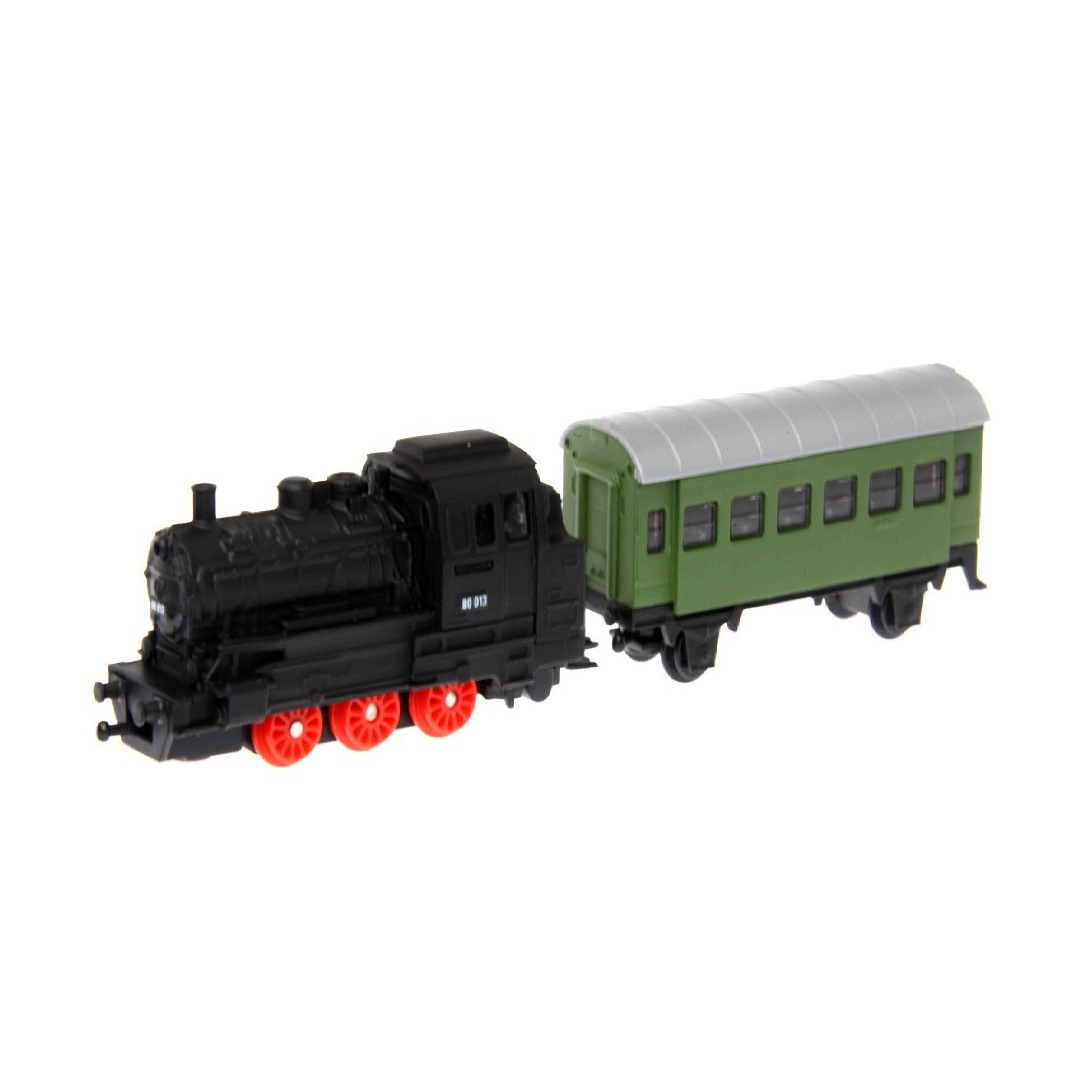 Siku - Steam Engine with Carriage 1:120 Scale - 1657