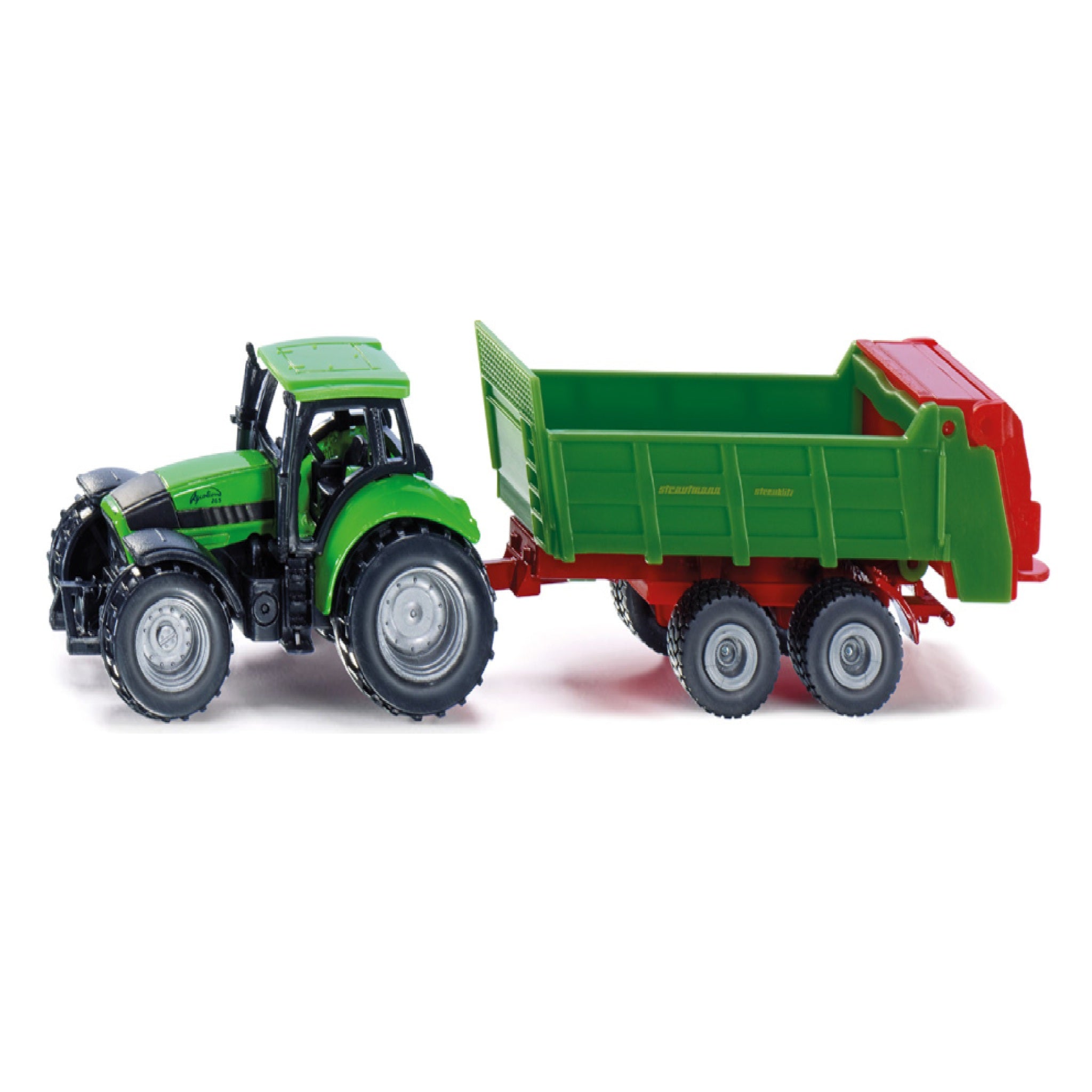 Siku - Tractor with Strautmann Universal Manure Spreader - 1673