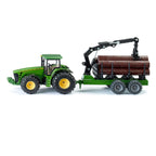 Siku - John Deere with Forestry Trailer - 1:50 scale - 1954