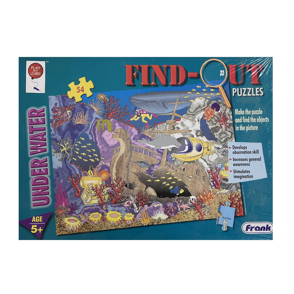 Frank - 54pc Find Out Puzzle - Under Water