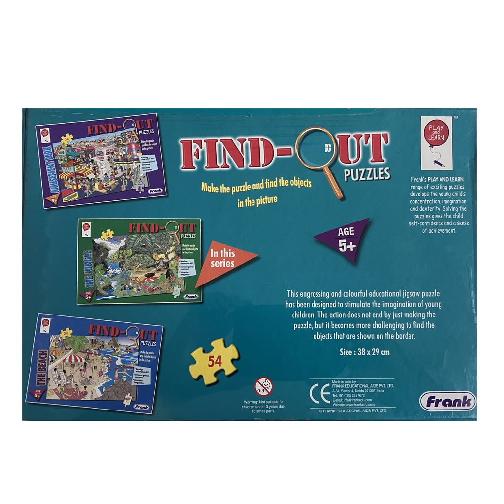Frank - 54pc Find Out Puzzle - Under Water