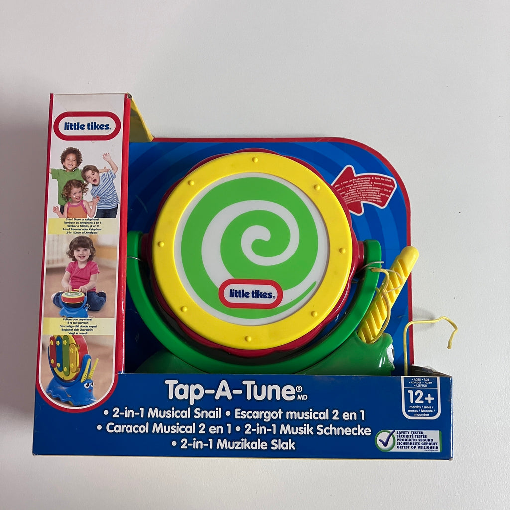 Little Tikes Tap a Tune 2 in 1 Musical Snail
