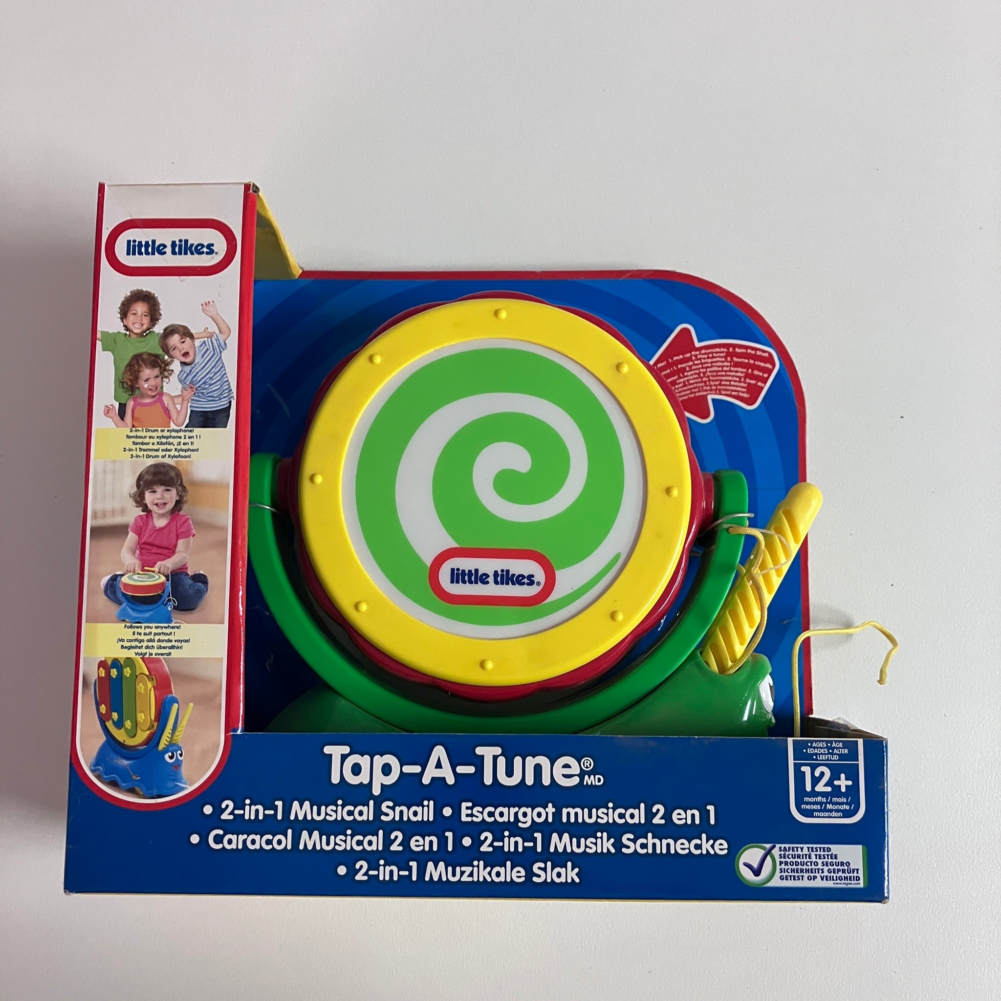 Little Tikes Tap a Tune 2 in 1 Musical Snail