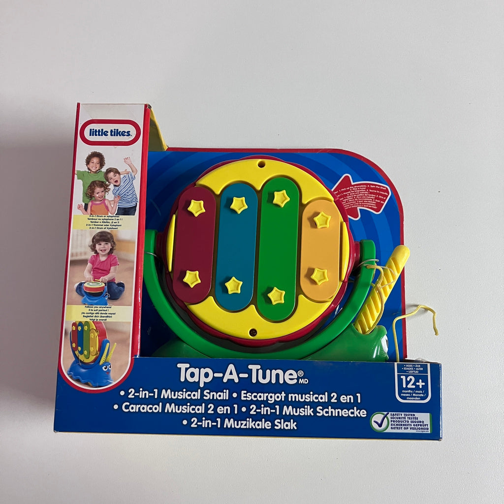 Little Tikes Tap a Tune 2 in 1 Musical Snail