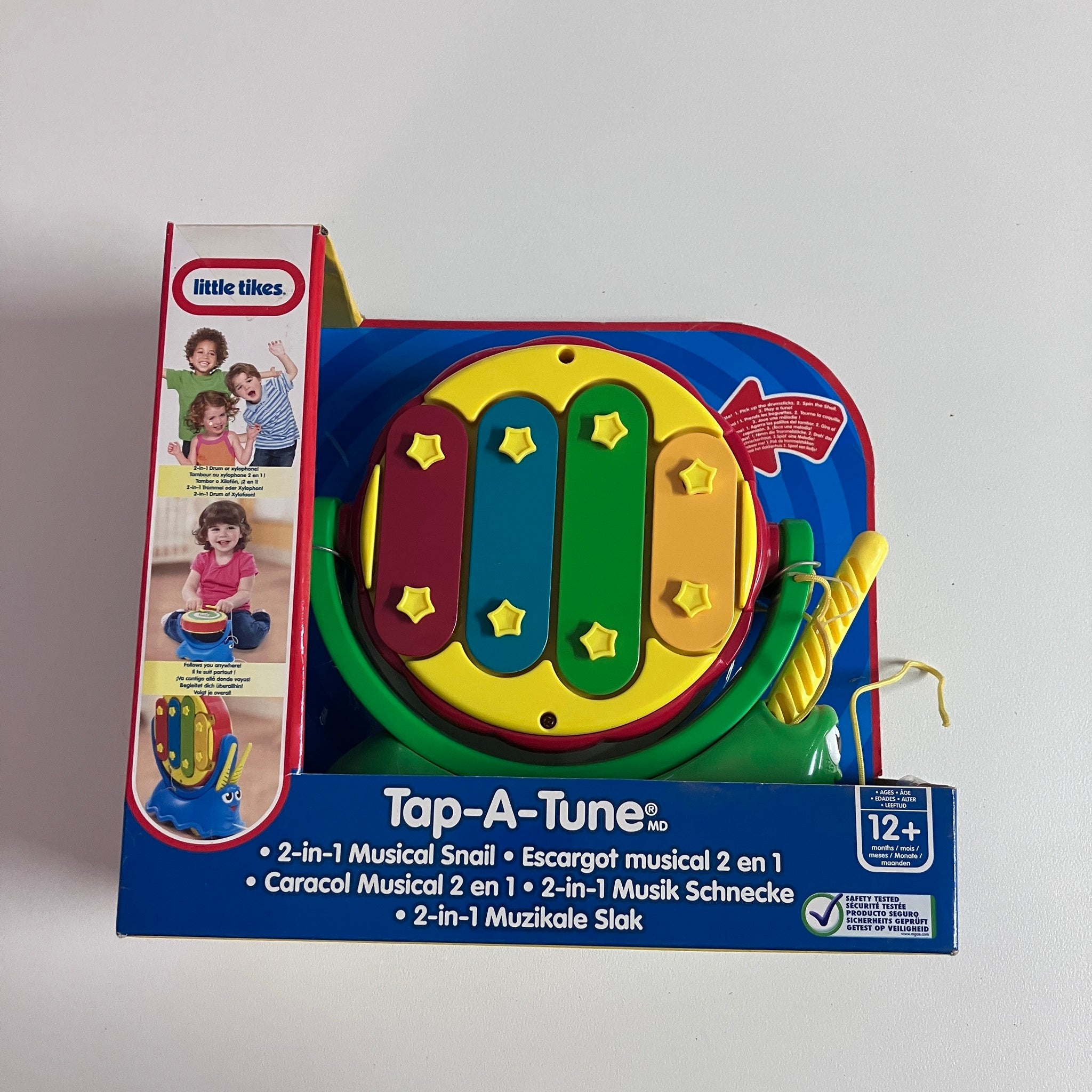 Little Tikes Tap a Tune 2 in 1 Musical Snail