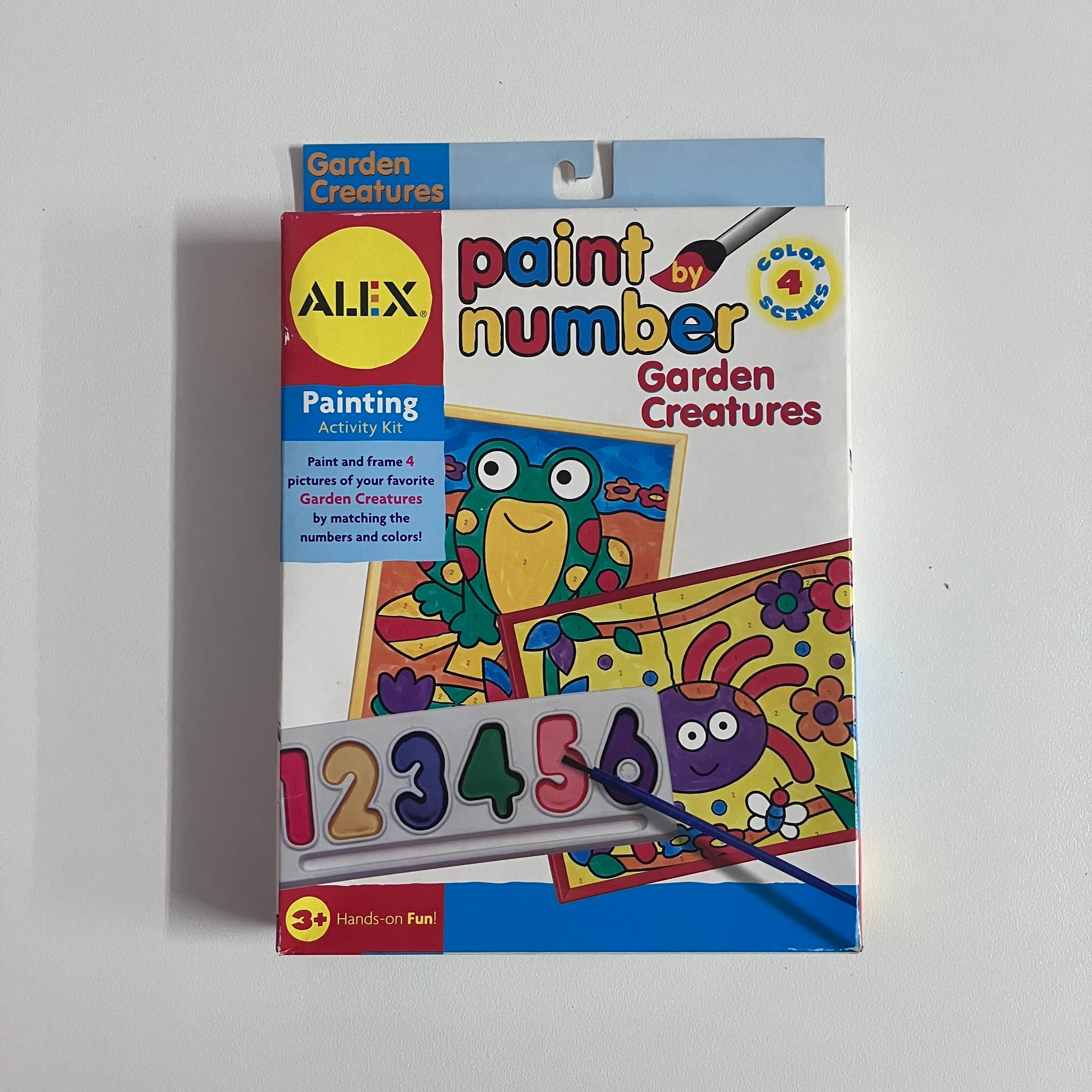 Alex Paint By Number Kit - Garden Creatures