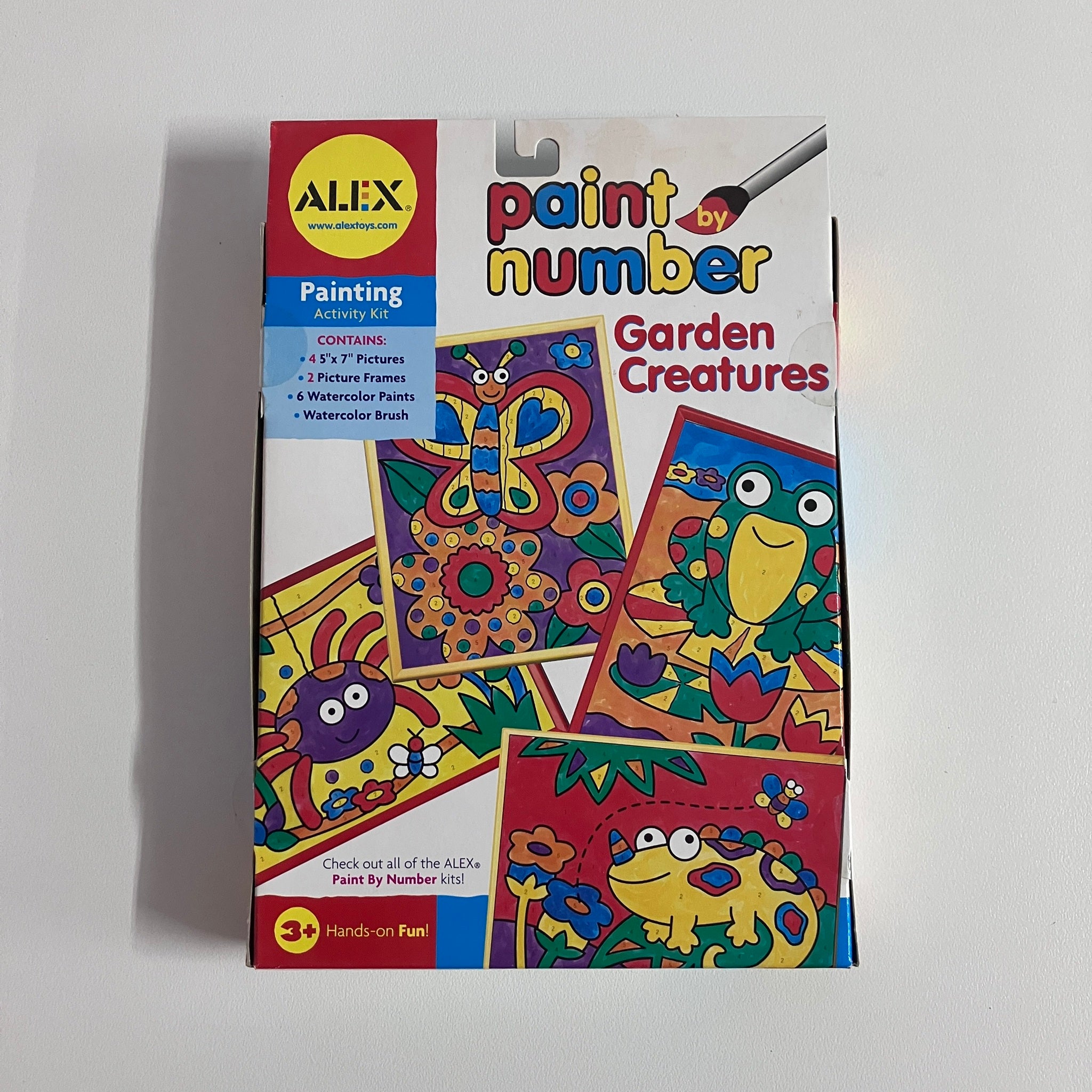 Alex Paint By Number Kit - Garden Creatures