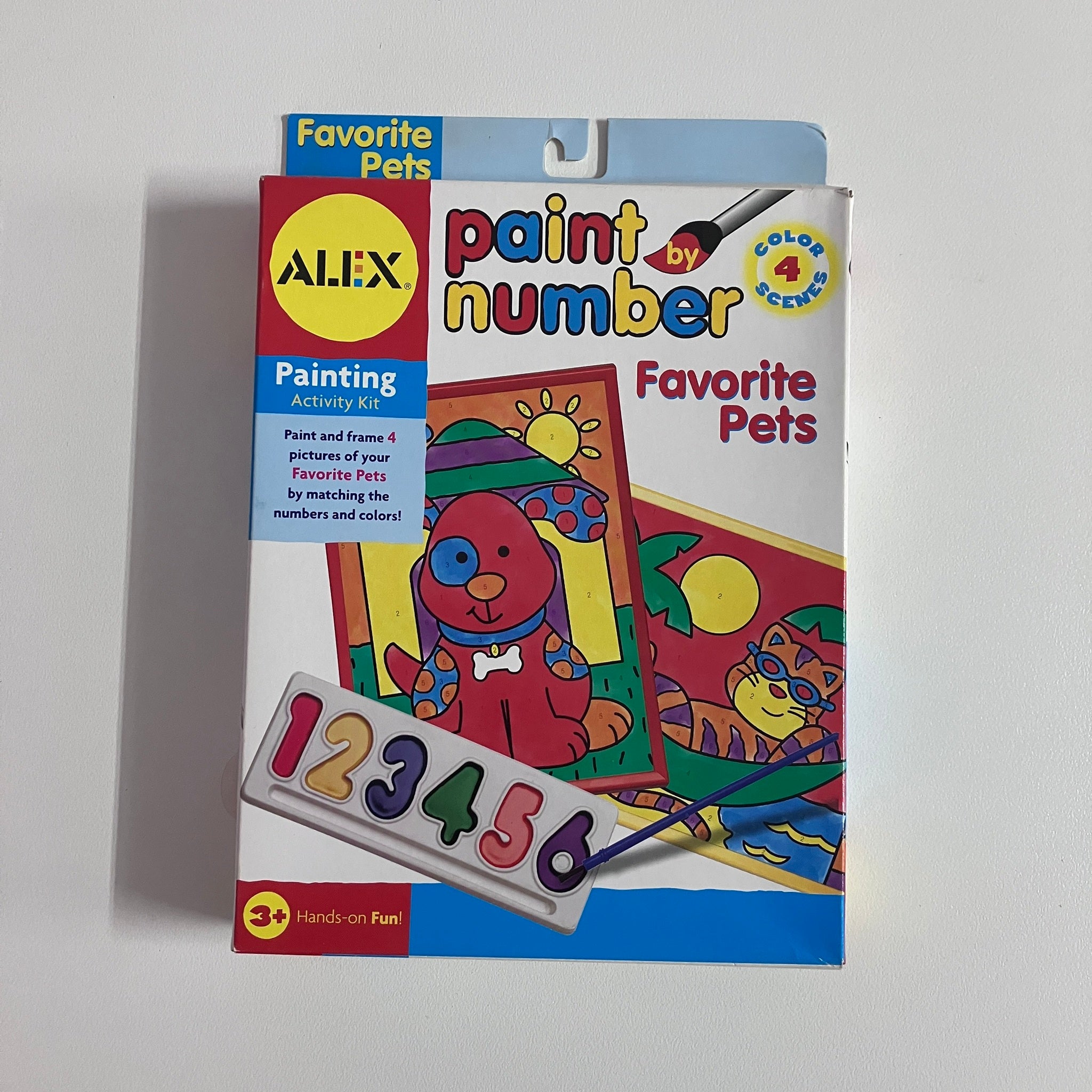 Alex Paint By Number Kit - Favourite Pets