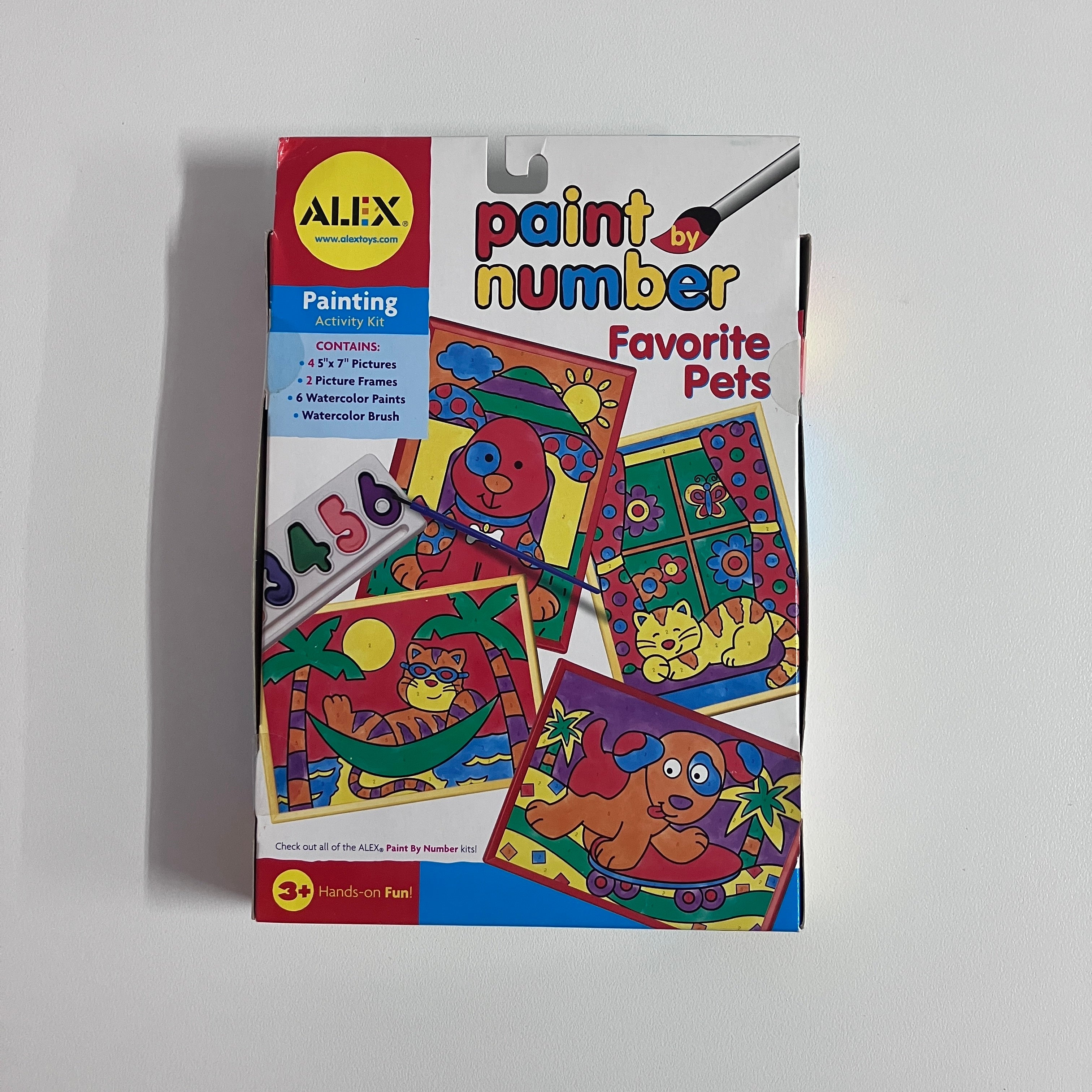 Alex Paint By Number Kit - Favourite Pets
