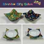 Soup Bowl Reversible Cozy – Dinosaurs