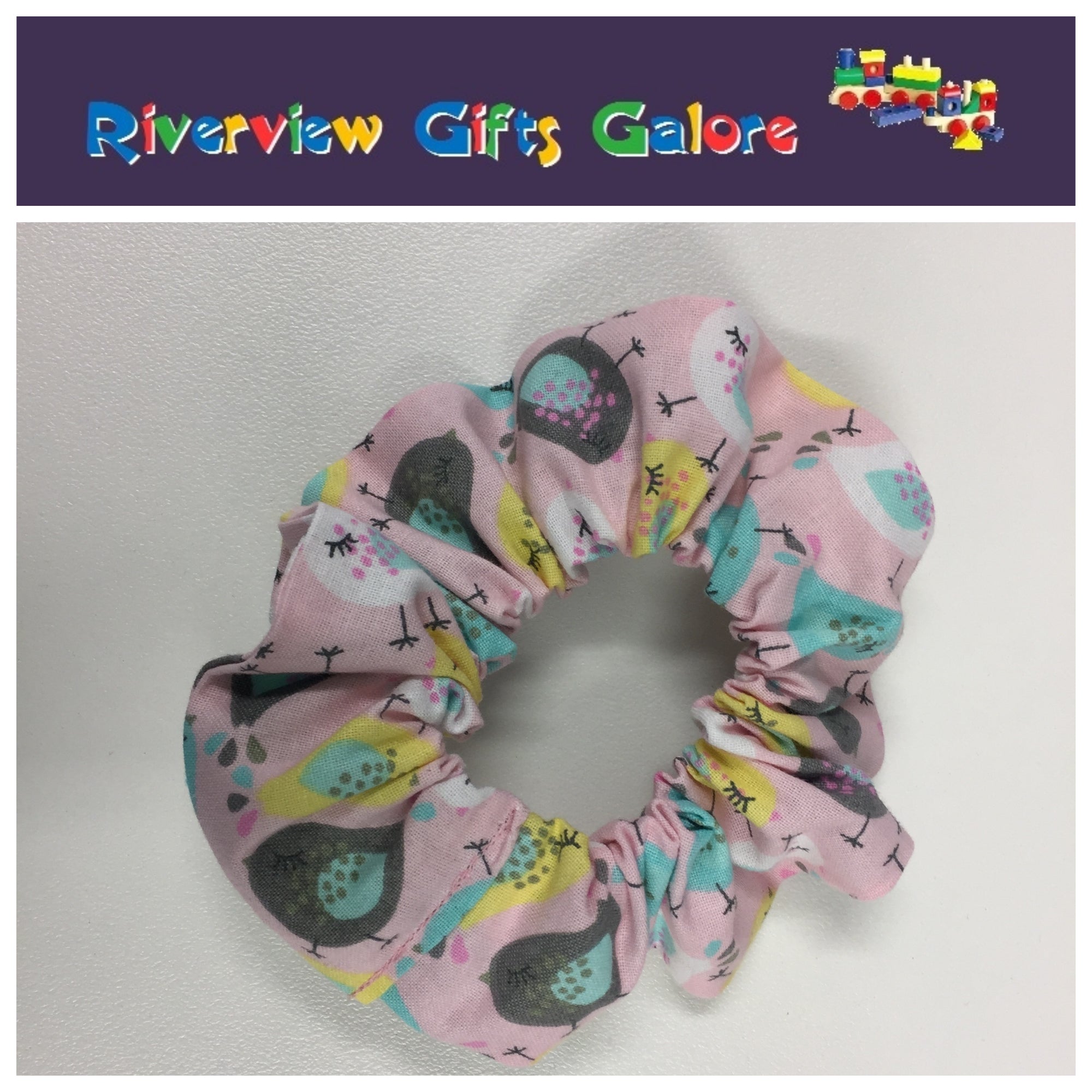 Scrunchie - Pink Chicks