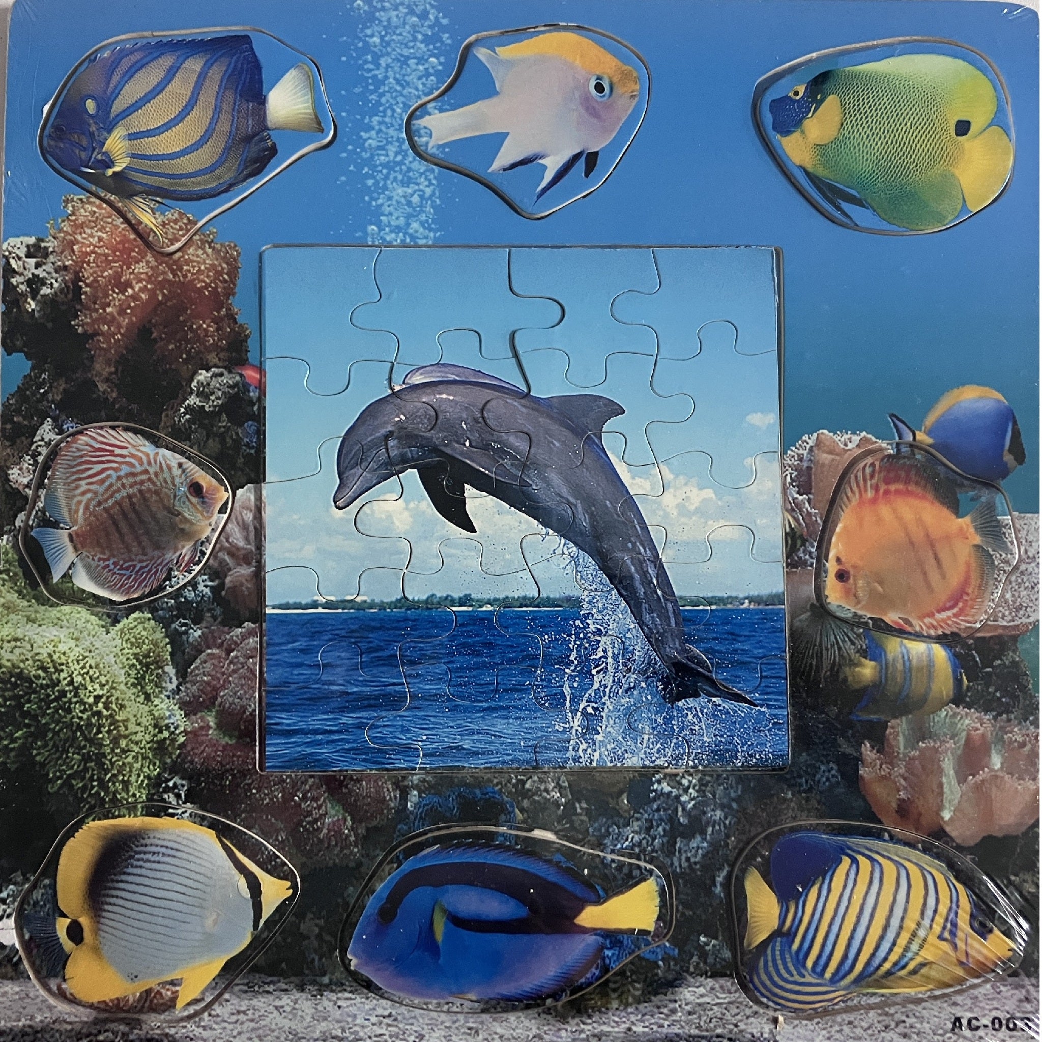 Wooden Puzzle - Sea Animals