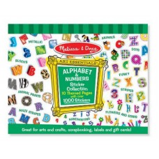 Melissa & Doug - Sticker Collection - Alphabet & Numbers Melissa & Doug - Sticker Collection - Alphabet & Numbers
