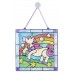 Stained Glass - Unicorn