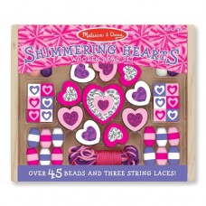 Melissa & Doug - Bead Set - Shimmering Hearts Melissa & Doug - Bead Set - Shimmering Hearts
