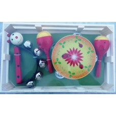 4 Piece Ladybird Music Set – Red/Yellow 4 Piece Ladybird Music Set – Red/Yellow