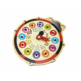 Wooden Ladybird Clock