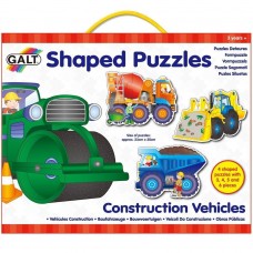 Galt - Construction Vehicle Shape Puzzle Set Galt - Construction Vehicle Shape Puzzle Set