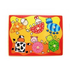Wooden Animal Shape Puzzle 