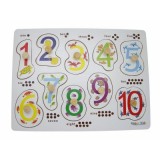 Wooden Sea Number Pin Puzzle Wooden Sea Number Pin Puzzle