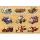 Wooden Transport Puzzle Wooden Transport Puzzle