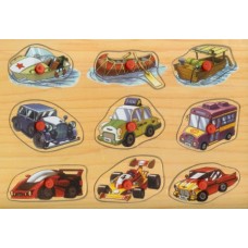 Wooden Transport Puzzle Wooden Transport Puzzle