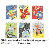 Mini Robot Notebook Mini Robot Notebook