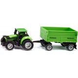 Siku - Deutz-Fahr with Fortuna 4-wheel-trailer - 1606 Siku - Deutz-Fahr with Fortuna 4-wheel-trailer - 1606