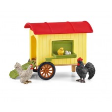 Schleich - Mobile Chicken Coop - 42572 Schleich - Mobile Chicken Coop - 42572